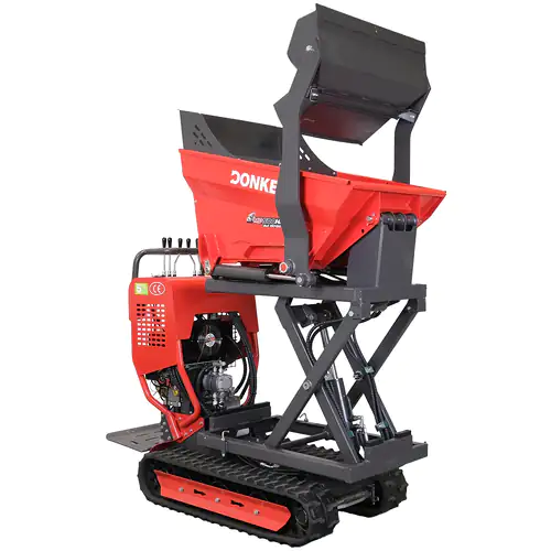 Mini Dumper Caixa Hidráulica c/ Elevação 500KG 10HP c/ Motor Briggs&Stratton A.E. Donker´s MD500HL